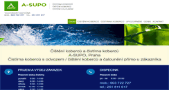 Desktop Screenshot of a-supo.cz